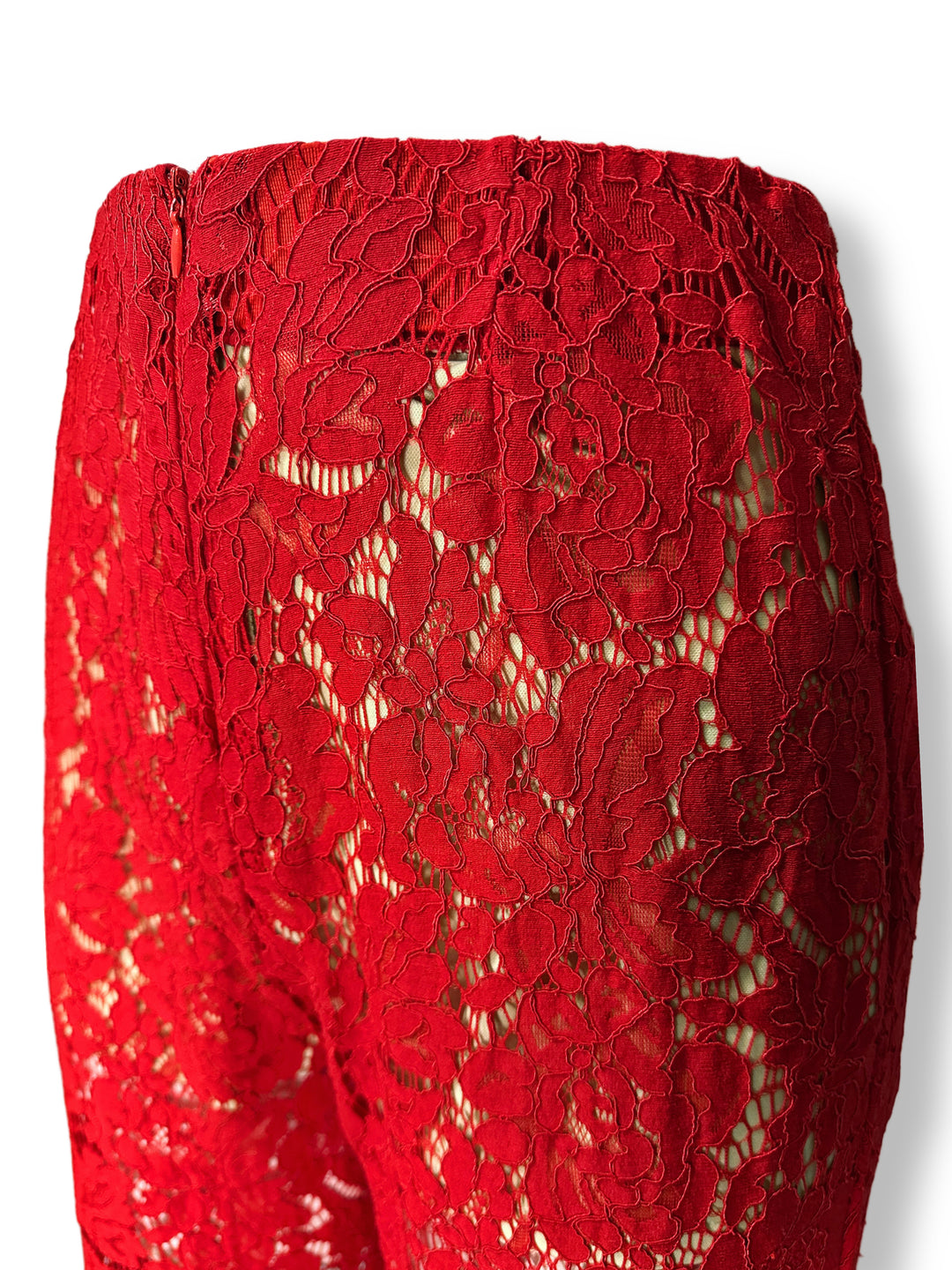 Red Lace Pants