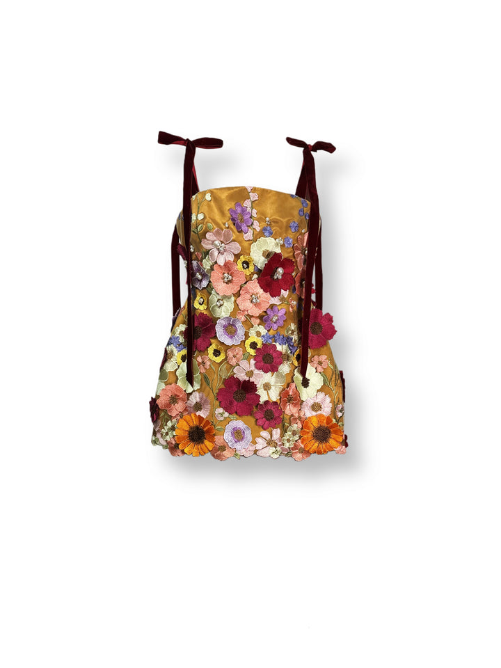 Flowers and Pearls Dress