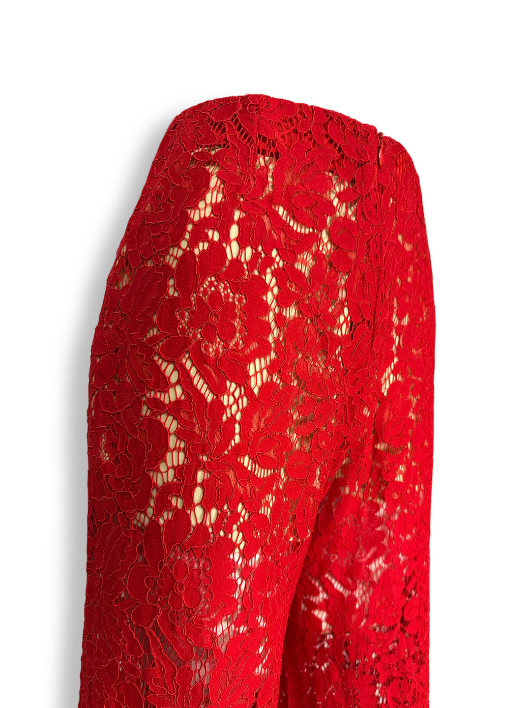 Red Lace Pants