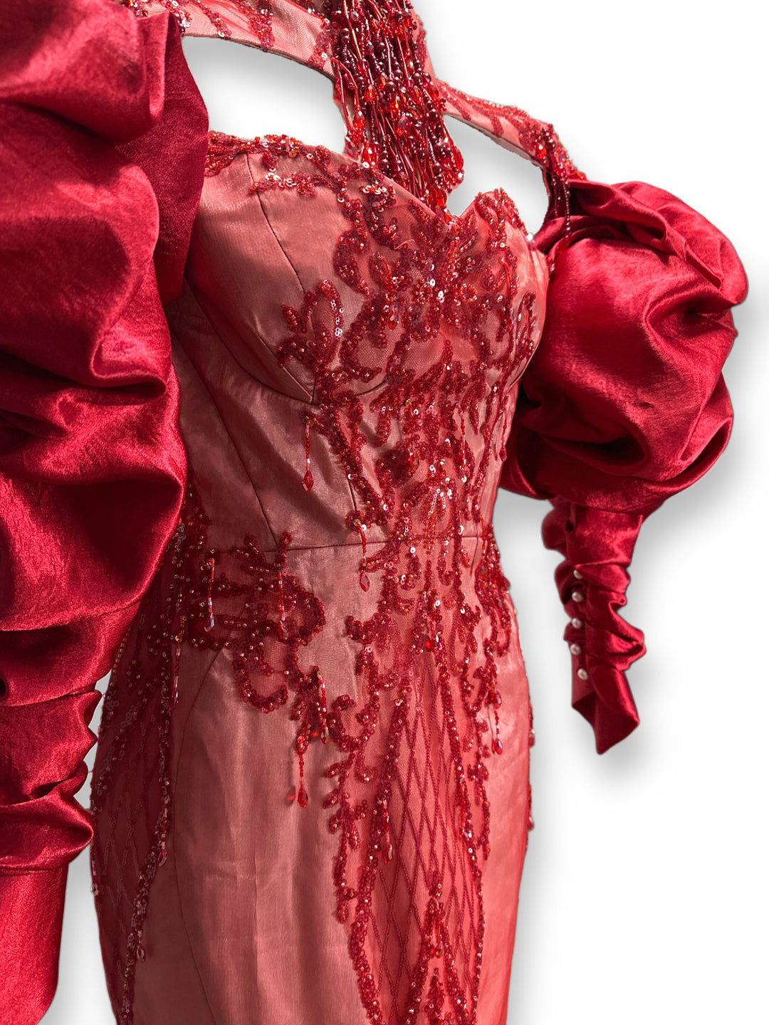 Red Mermaid Dress