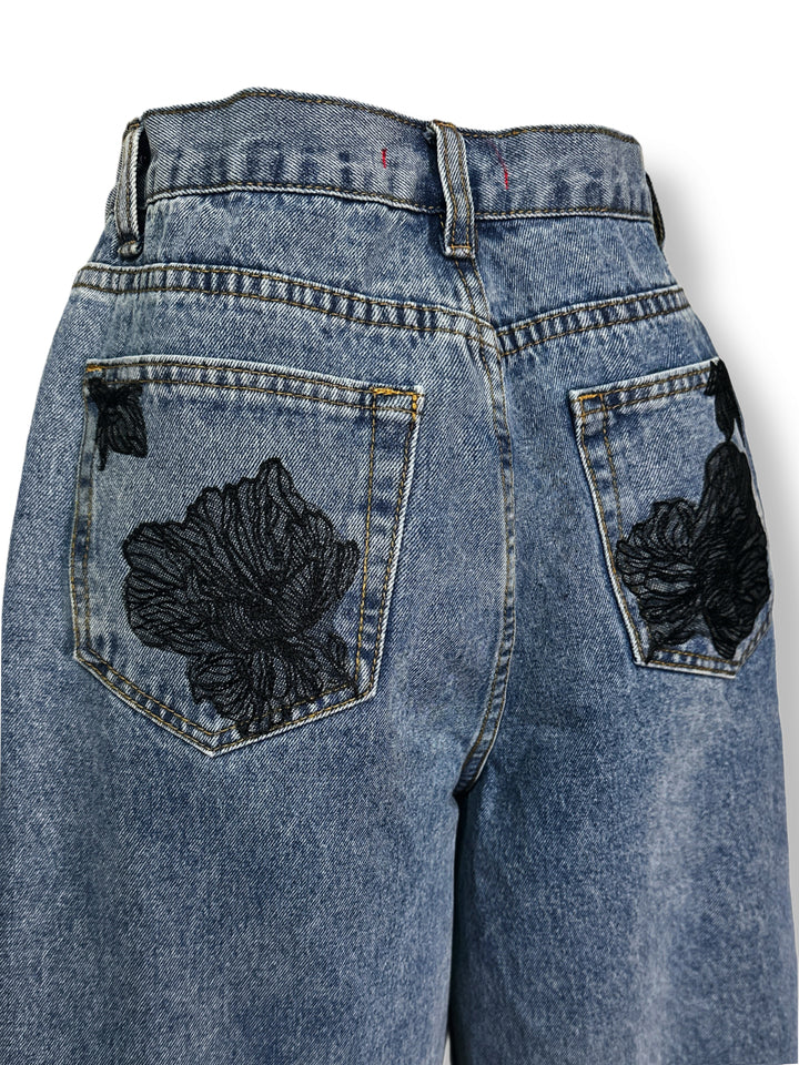 Lace Jeans