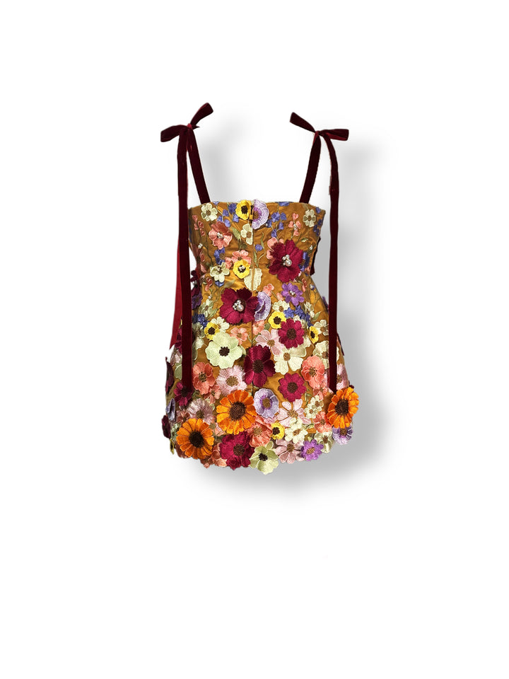 Flowers and Pearls Dress