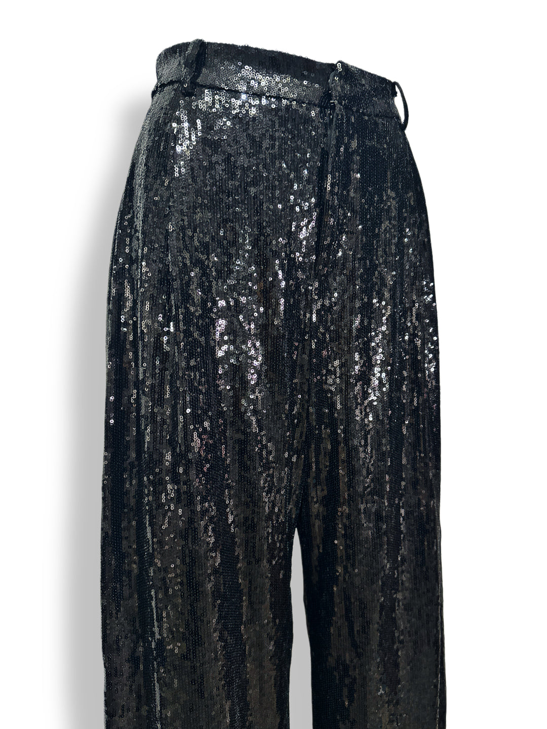 Black Sequin Pants