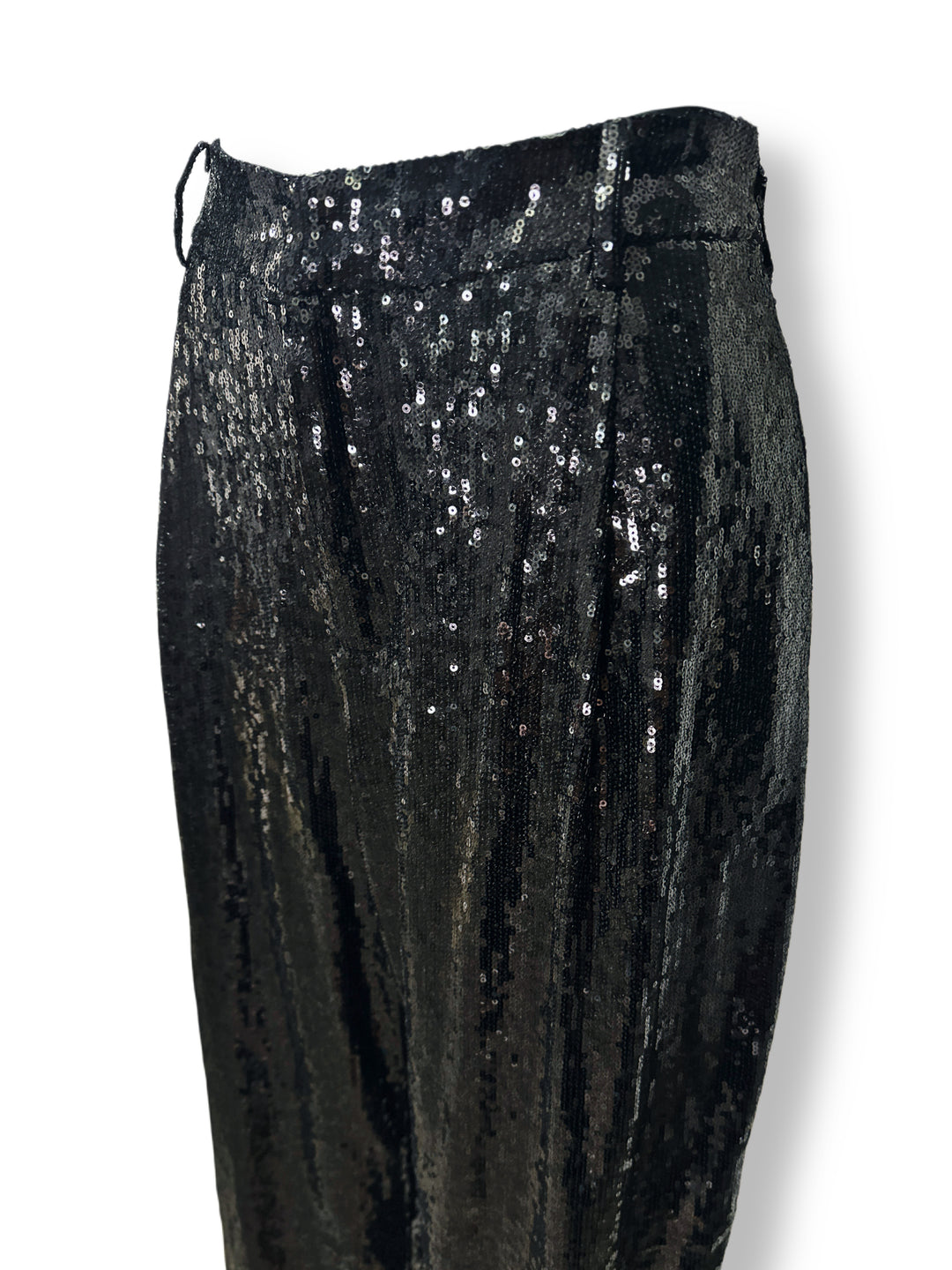 Black Sequin Pants