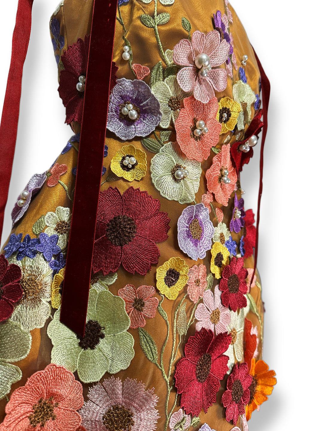 Flowers and Pearls Dress
