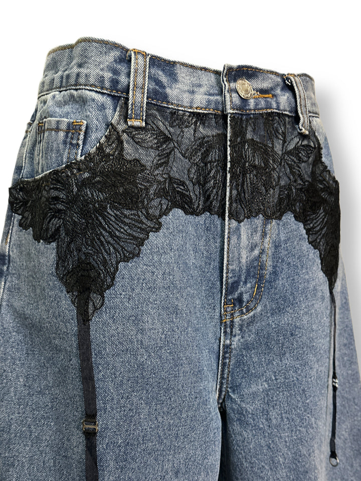 Lace Jeans